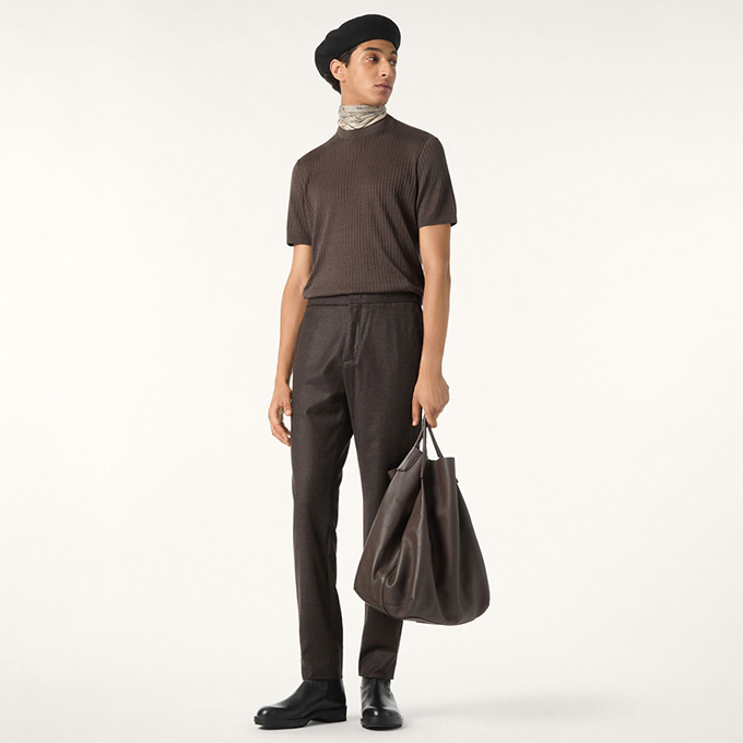 loro piana rio crew-neck knit t-shirt